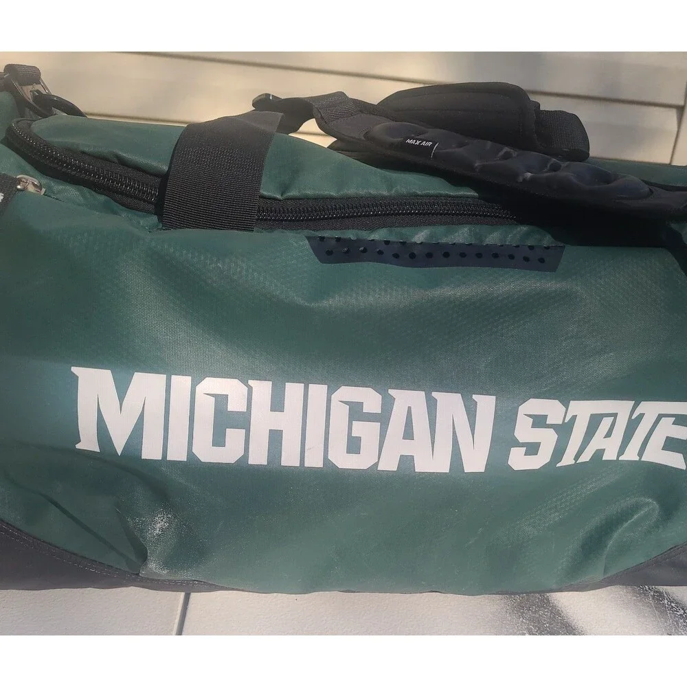 Nike Max Air Vapor Michigan State University Duffel Bag Team Issued Large
